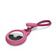 Secure Holder Airtag Con Laccio - Rosa