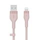 Cavo In Silicone Da Usb-A A Lightning 2m - Rosa