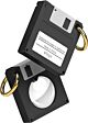 Portachiave AirTags Floppy Disk - Nero