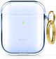 Cover Airpod TPU Trasparente - Blu