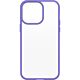 React - Custodia Per Iphone 14 Pro Max - Clear/Purple