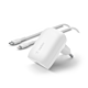 Caricabatteria da parete USB-C PD 3.0 PPS da 30 W + Cavo USB-C con connettore Lightning