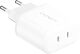 Alimentatore 35W Dual USB-C Wall Charger EU - Bianco