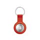 GiGiTag Custodia in silicone con portachiavi per AirTag - Corallo