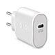 Caricabatterie 20 watt con porta Usb-C - Bianco