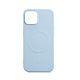 Custodia Alma riciclata con magnete per iPhone 15 Plus - Azzurro