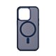 Custodia Berry protettiva con magnete per iPhone 15 Pro Max - Blu