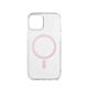 Custodia Frozen con magnete per iPhone 15 - Rosa