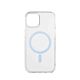 Custodia Frozen con magnete per iPhone 15 - Azzurro