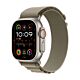 Watch Ultra 2 GPS + Cellular - Cassa 49mm in Titanio con Olive Alpine Loop - Small