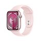 Apple Watch Series 9 GPS Cassa in Alluminio Rosa con Cinturino Sport Rosa Confetto - 45mm - S/M