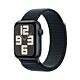 Apple Watch SE GPS Cassa in Alluminio Mezzanotte con Cinturino Sport Loop Mezzanotte - 44mm