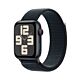 Apple Watch SE GPS + Cellular Cassa in Alluminio Mezzanotte con Cinturino Sport Loop Mezzanotte - 44mm