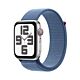 Apple Watch SE GPS + Cellular Cassa in Alluminio con Cinturino Sport Loop Blu Inverno - 44mm