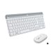 Kit Tastiera e mouse wireless MK470 - Bianco