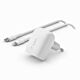 Caricabatterie Da Parete USB-C 20W USB-C-LTG 1 Mt - Bianco