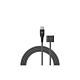 Cavo di ricarica Tunit USB-C MagSafe 3 140W - 2m - Titanio Nero