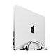 Supporto verticale da scrivania cromato BookArc Flex di Twelve South per MacBook