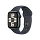 Apple Watch SE 2024 GPS 40mm Cassa in Alluminio Mezzanotte con Cinturino Sport Band Mezzanotte - S/M