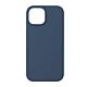 Custodia Tunit in silicone blu per iPhone 15