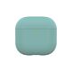 Cover Soft Touch verde acqua per AirPods 4