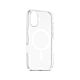 Custodia trasparente con magnete bianco per iPhone 17
