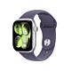 Apple Watch Series 11 GPS 42mm Cassa Alluminio Argento con Sport Band Viola Nebbia - M/L