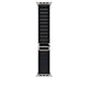 Alpine Loop nero (49 mm) - Large - Titanio naturale