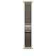 Loop in maglia milanese in titanio naturale (49 mm) - Small