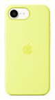 Custodia in silicone per iPhone 16e - Giallo neon