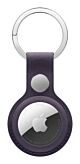 Portachiavi AirTag in tessuto FineWoven - Viola mezzanotte