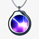 Coverride Smart Pendant - Argento con collana argentata