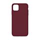 Custodia in silicone per iPhone 12 mini - Rosa rossa