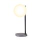 Lexon Bubble Lamp - Lampada da scrivania con caricatore wireless integrato - Blu scuro