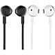 JBL T205 Black - Cuffie Auricolari con Comando Microfono