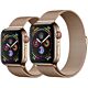 Apple Watch Series 4 GPS + Cellular - Cassa in acciaio inossidabile color oro con loop in maglia milanese color oro