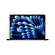 MacBook Air 15'' Chip M3 con CPU 8-core e GPU 10-core - 8GB di memoria unificata e Archiviazione SSD da 256GB
