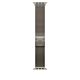 Loop in maglia milanese in titanio naturale (49 mm)