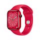 Apple Watch Serie 8 GPS + Cellular - Cassa in Alluminio Rosso con Cinturino Sport Rosso