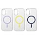 Custodia Frozen con magnete per iPhone 16 - Blu