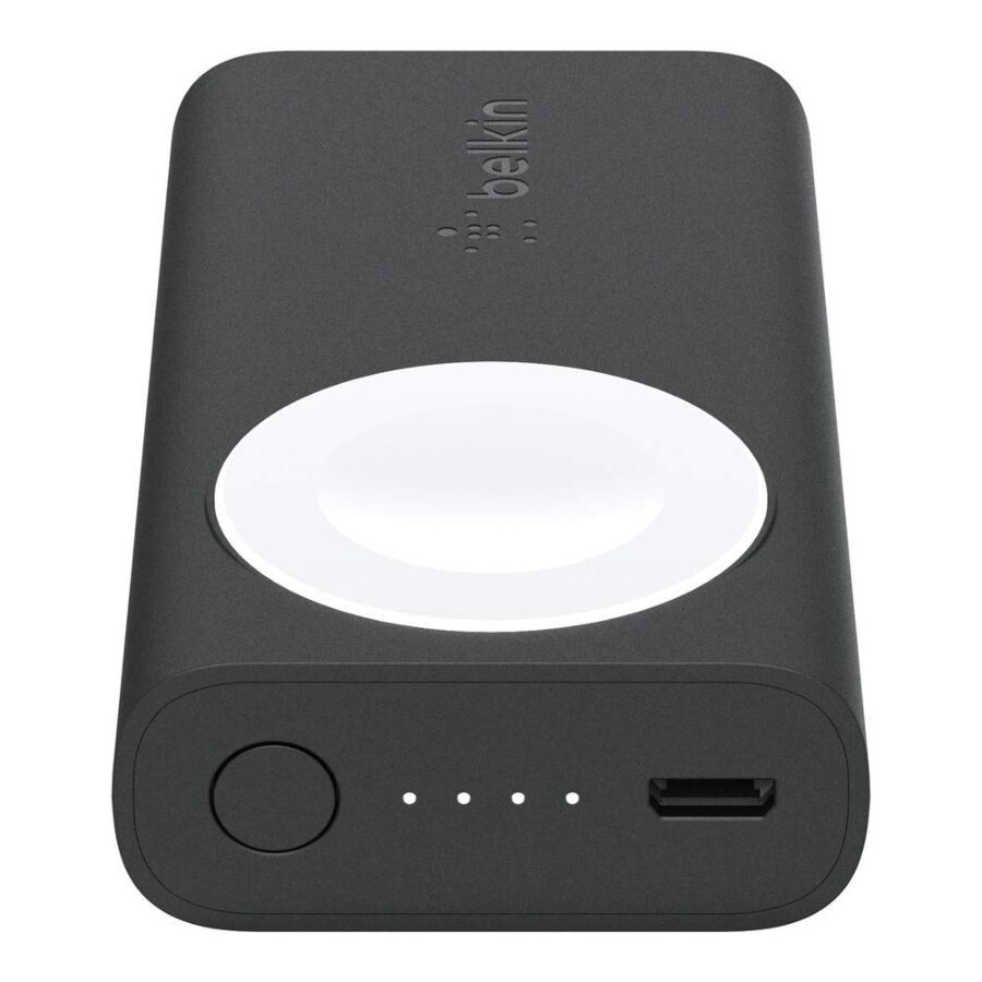 Powerbank Batteria Esterna 2200 Mah Valet Charger Per Apple Watch - Nero