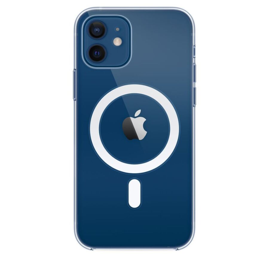 Custodia MagSafe trasparente per iPhone 12 e 12 Pro