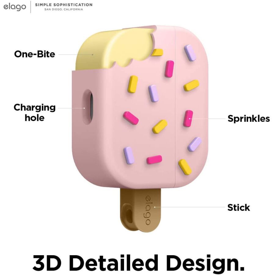 Cover per Airpods Pro Gelato - Rosa