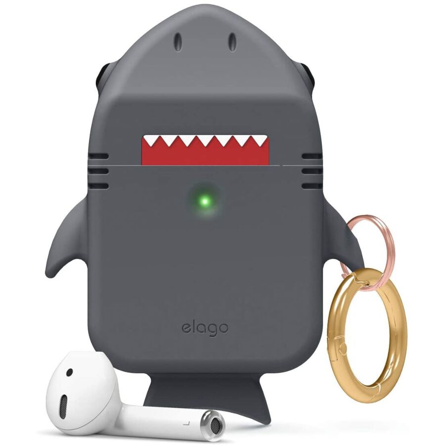 Custodia Elago Squalo per AirPods - Grigio Scuro