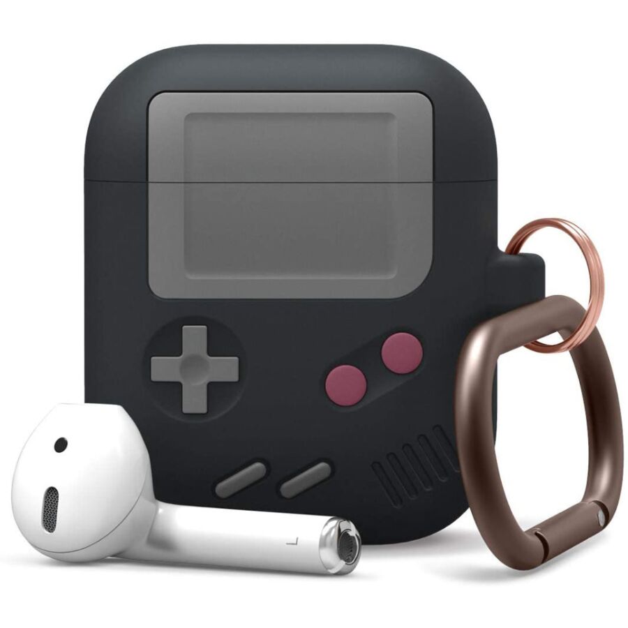 Custodia Elago Game Boy per AirPods - Nero