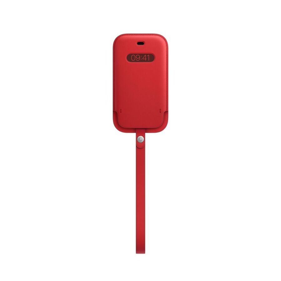Custodia a tasca Apple MagSafe in pelle per iPhone 12 mini - Rosso (Product)Red