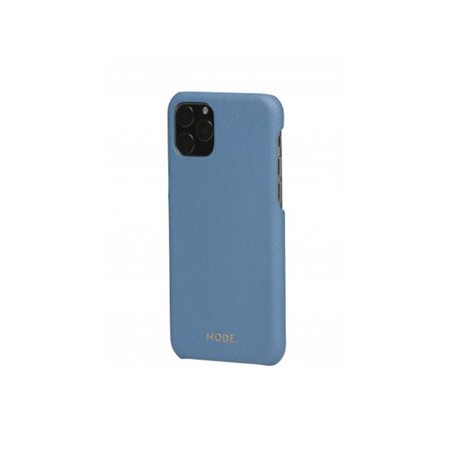 Custodia London di dbramante1928 per iPhone 11 Pro azzurro crepuscolare
