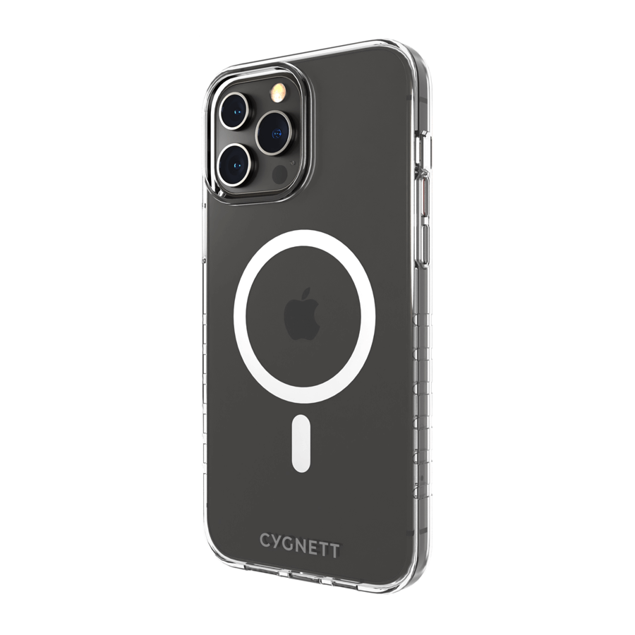 Custodia MagSafe QI iPhone 13 Pro Max - Trasparente