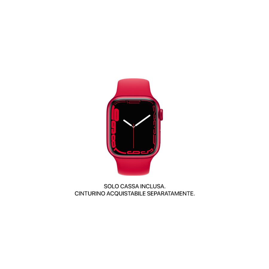 Apple Watch Series 7 GPS, 41mm (PRODUCT)RED Aluminium Case Only (Demo)