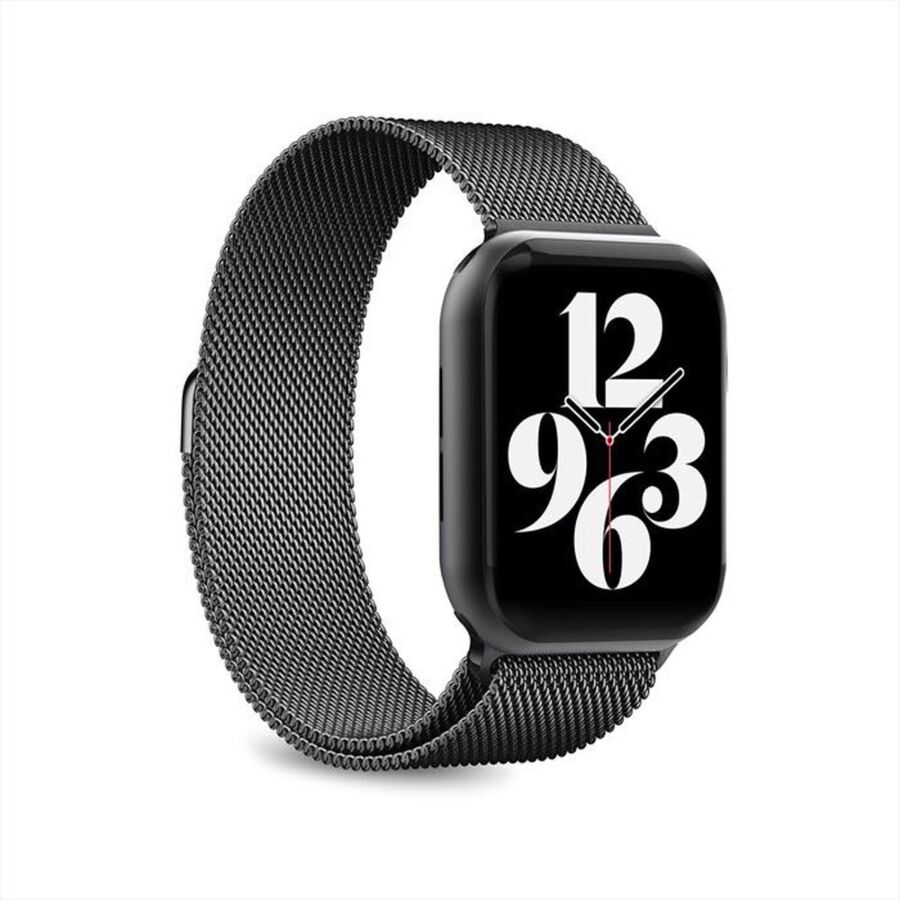 Puro Cinturino 'MILANESE' in Acciaio Inossidabile  per Apple Watch 38-40mm one size Nero
